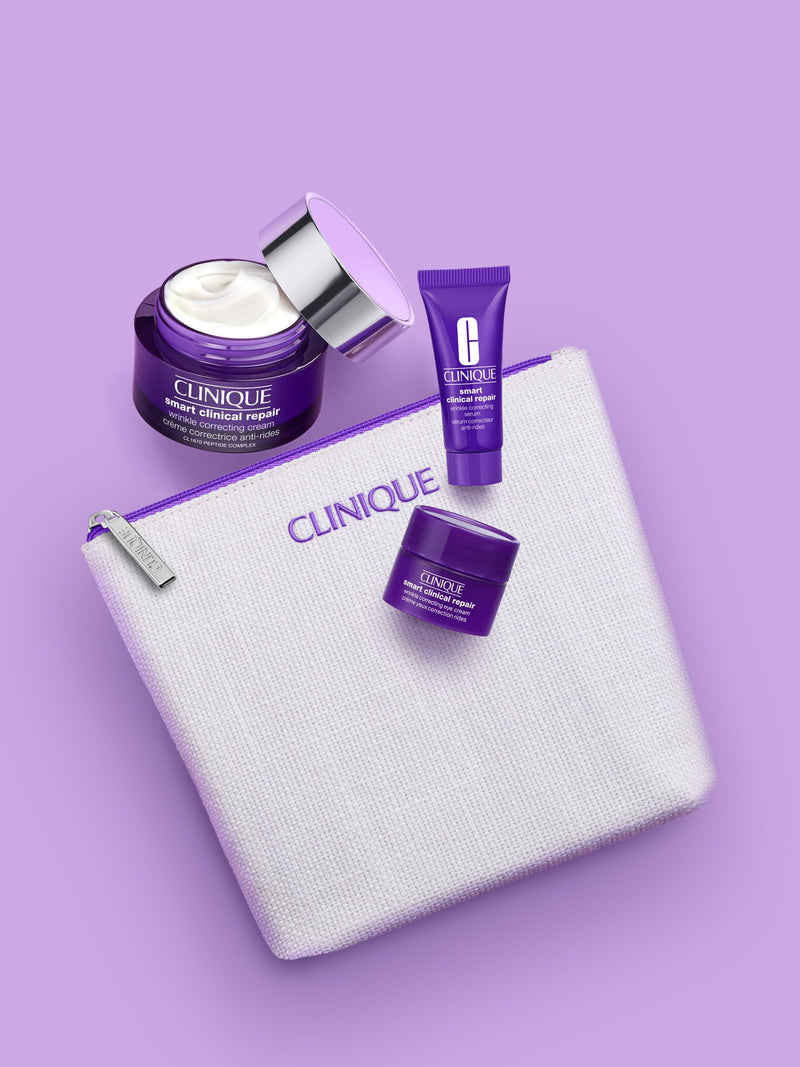 Clinique Smart Clinical Repair deaging skincare set - British product