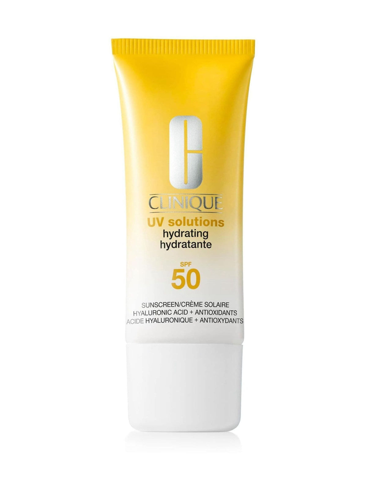Clinique UV Solutions Hydrating Sunscreen SPF 50, imported from the UK