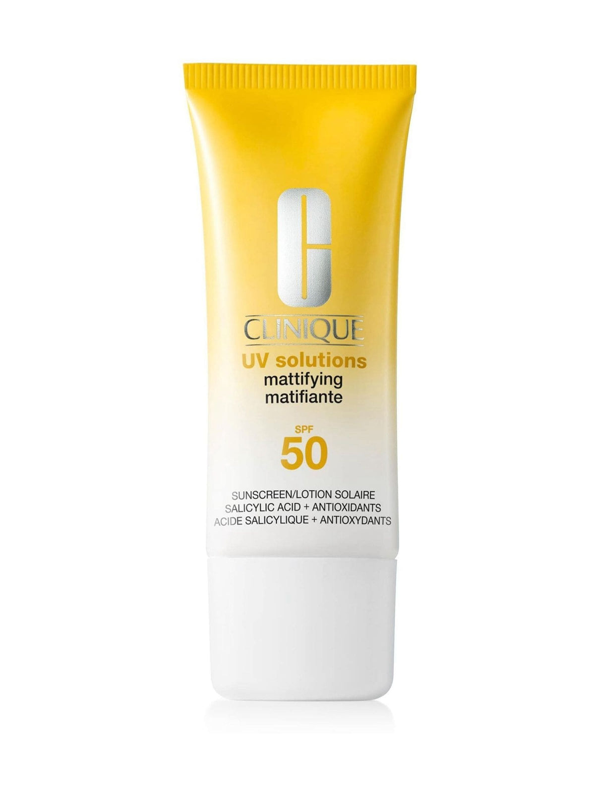 Clinique UV Solutions Mattifying Sunscreen SPF 50, imported from the UK