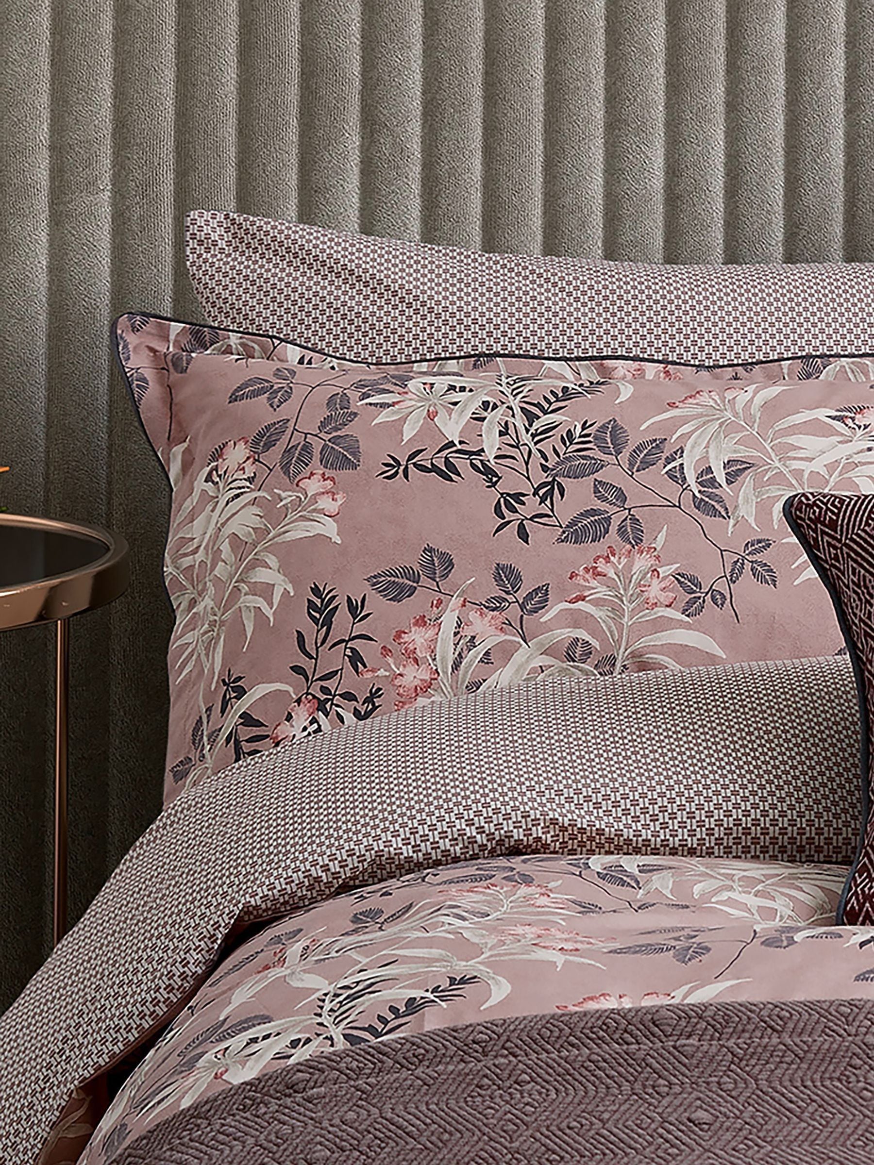 Bedeck of Belfast Katara pillowcase pair 200 thread count cotton, imported from the UK