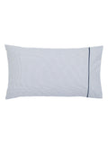 Bedeck of Belfast Indigo Kayah cotton pillowcase pair, UK version