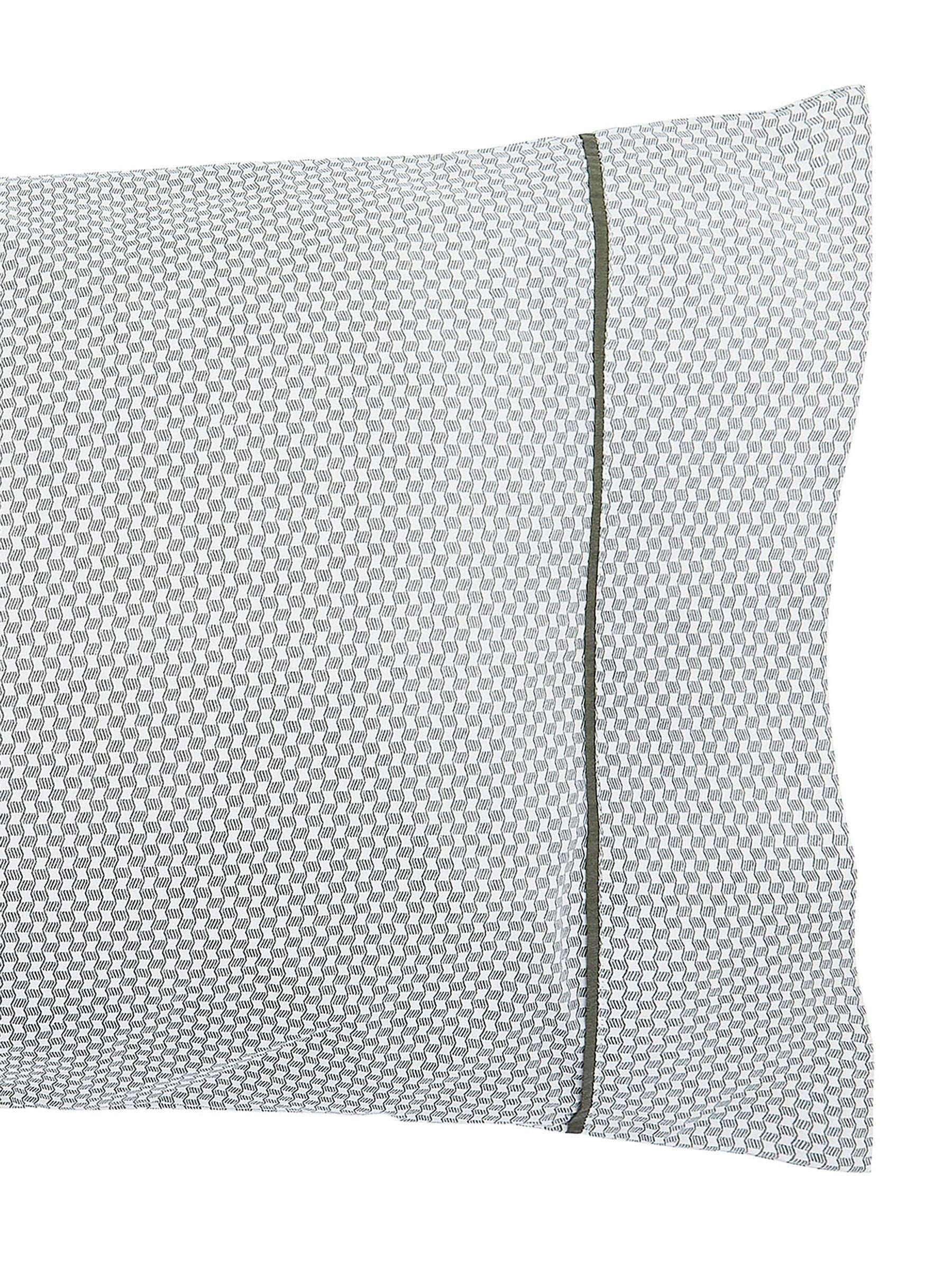 Bedeck of Belfast Reya pillowcase pair 200 thread count cotton (British brand)