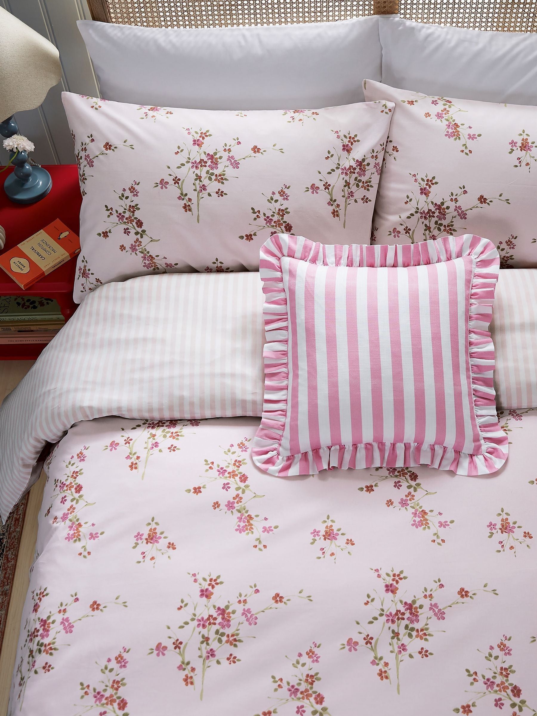 Helena Springfield Pink Candy Cushion