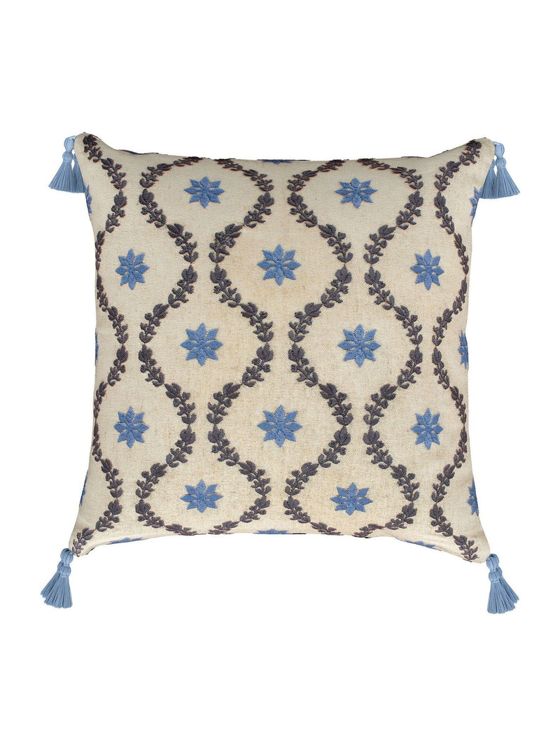 V&A Onslow Trellis cushion 45x45 cm, imported from the UK