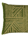Harlequin Jade Crater cushion 60x40cm - British product