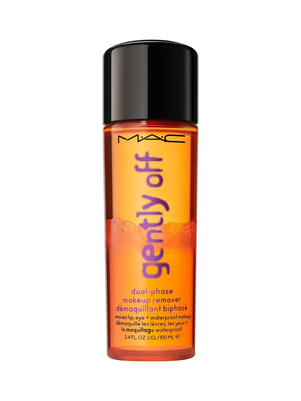 MAC Gently Off dual-phase makeup remover, imported from the UK