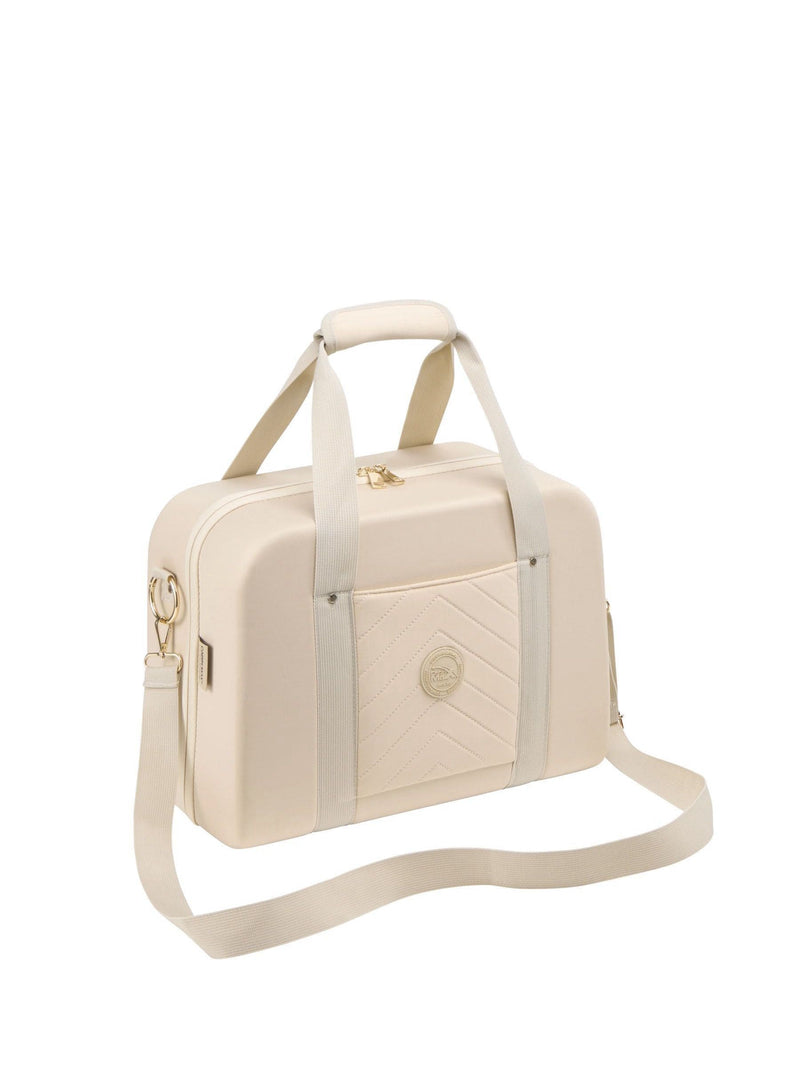 Cabin Max Cream Paxos holdall with ShapeSafe design (British brand)