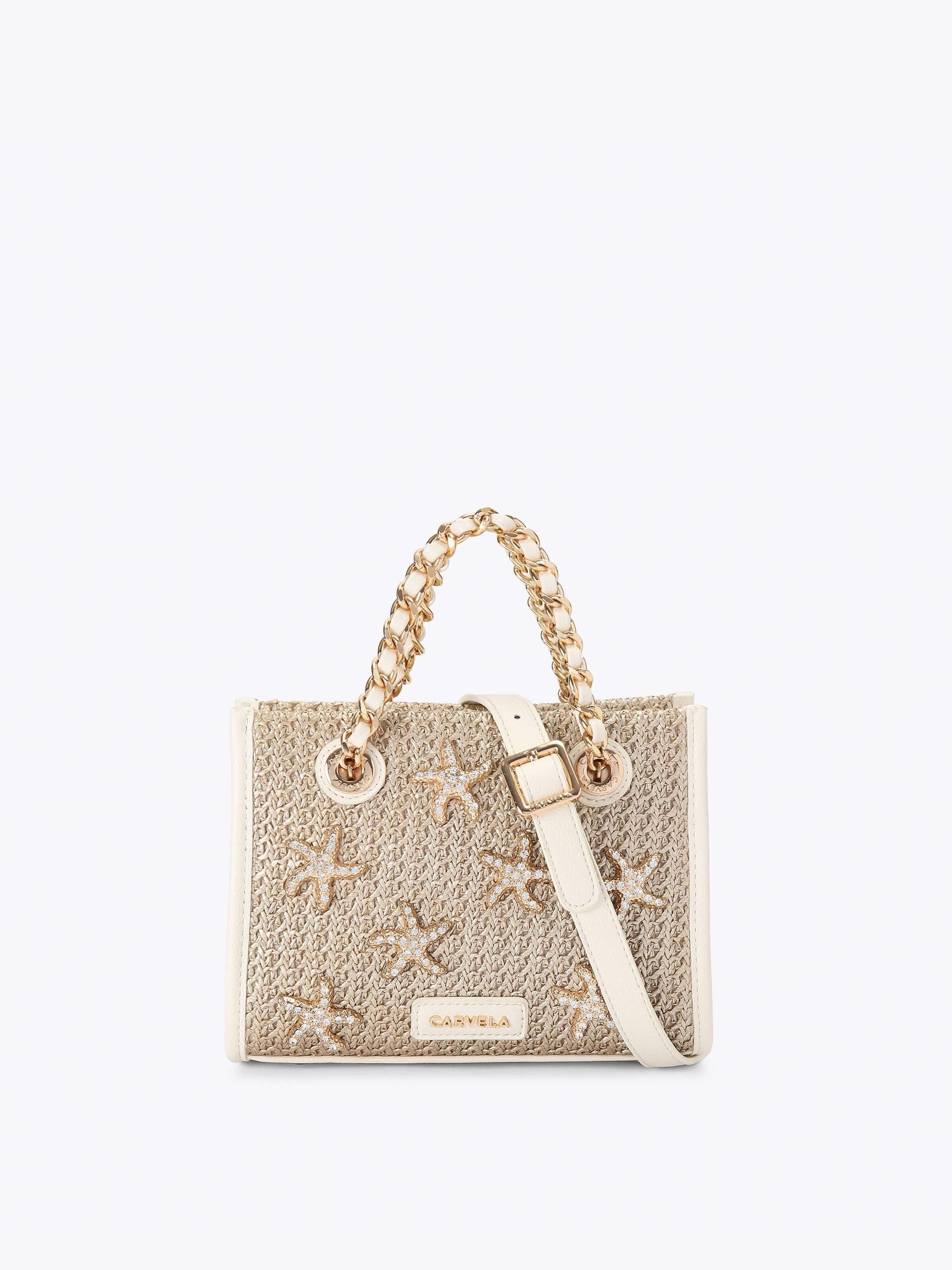 Carvela gold marina starfish micro bag, UK version