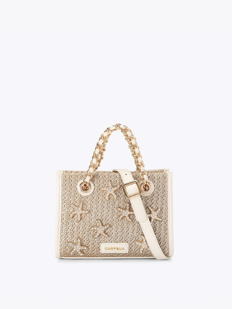 Carvela gold marina starfish micro bag, UK version