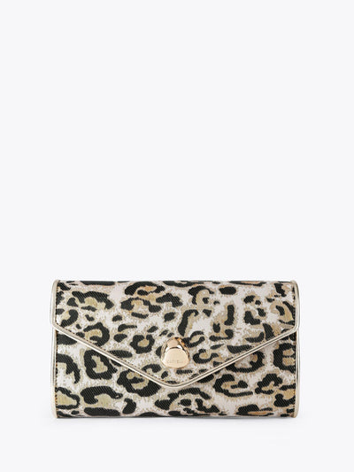 Next Carvela Gold Spiral Envelope Clutch Bag- Buy online at McGrocer