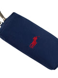 Polo Ralph Lauren blue logo canvas backpack 16.75 inch, UK version
