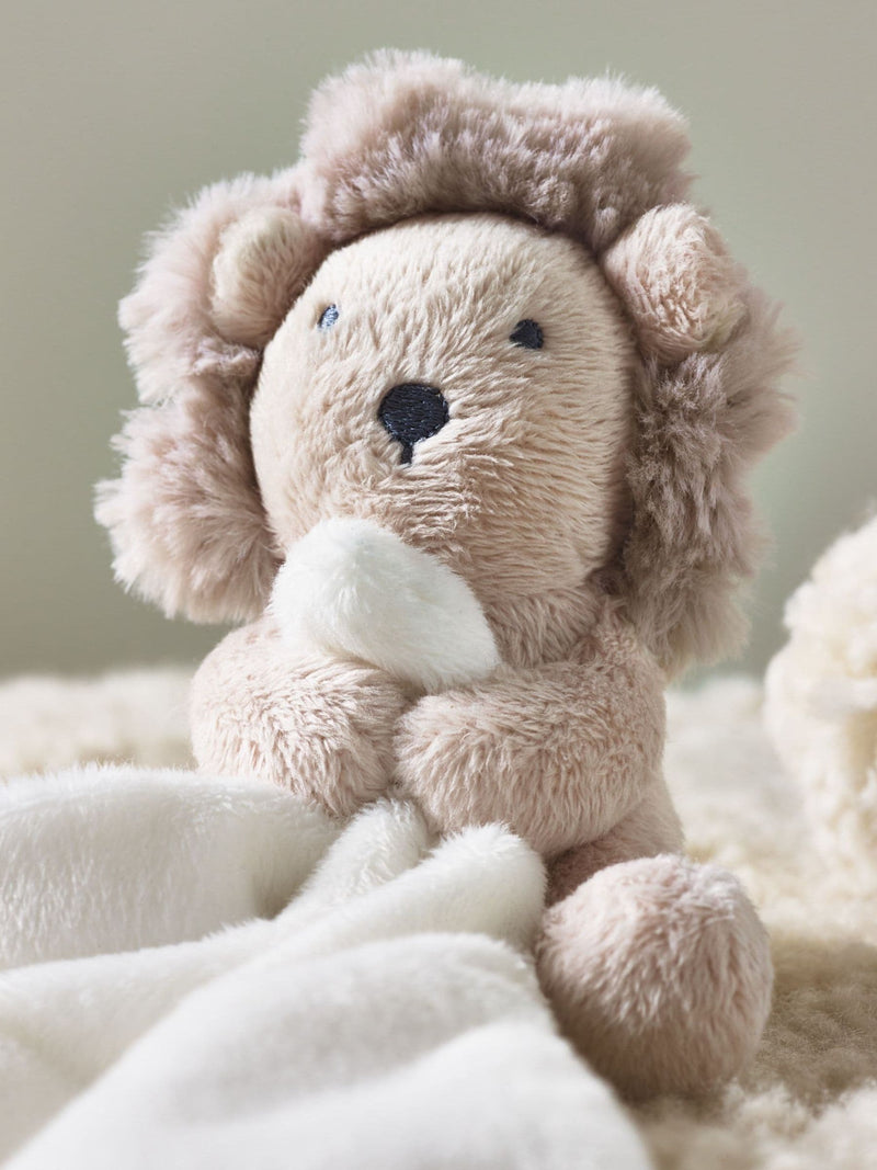 The White Company natural lion comforter, imported from the UK