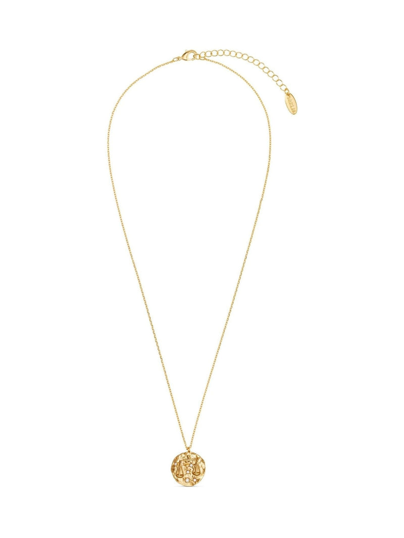 Orelia London gold Libra zodiac necklace (British brand)