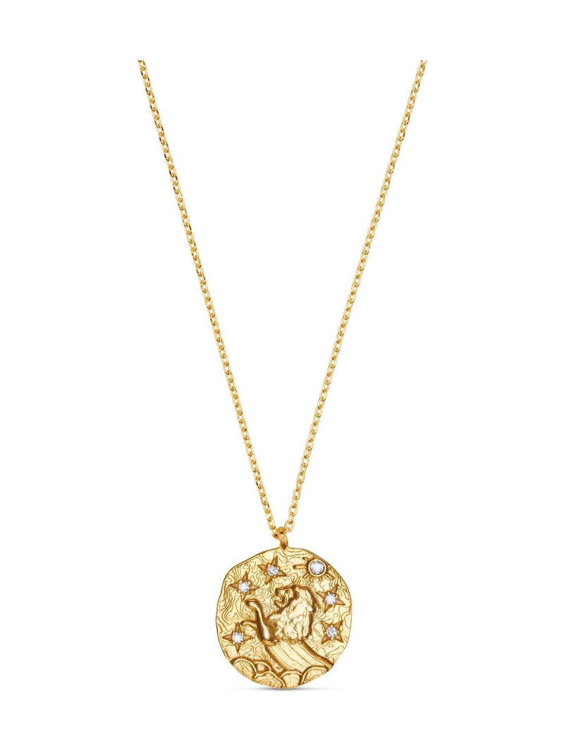 Orelia London gold Leo zodiac necklace, UK version