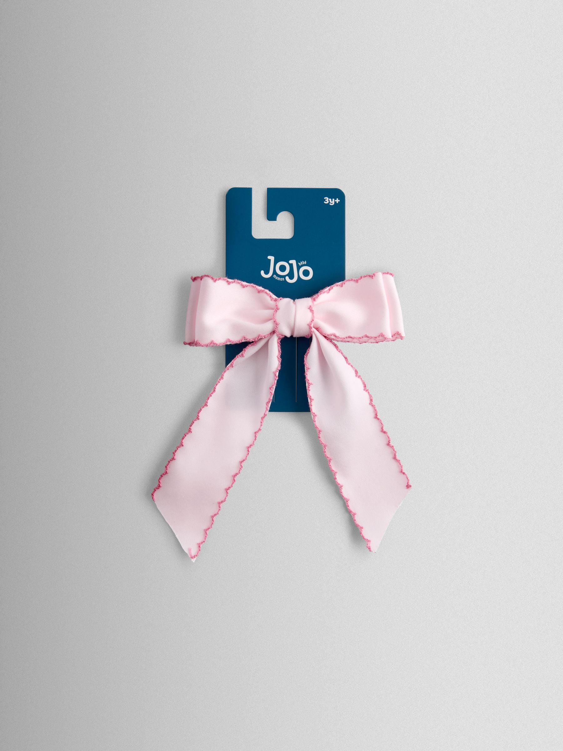 JoJo Maman Bébé bright pink large bow clip, imported from the UK