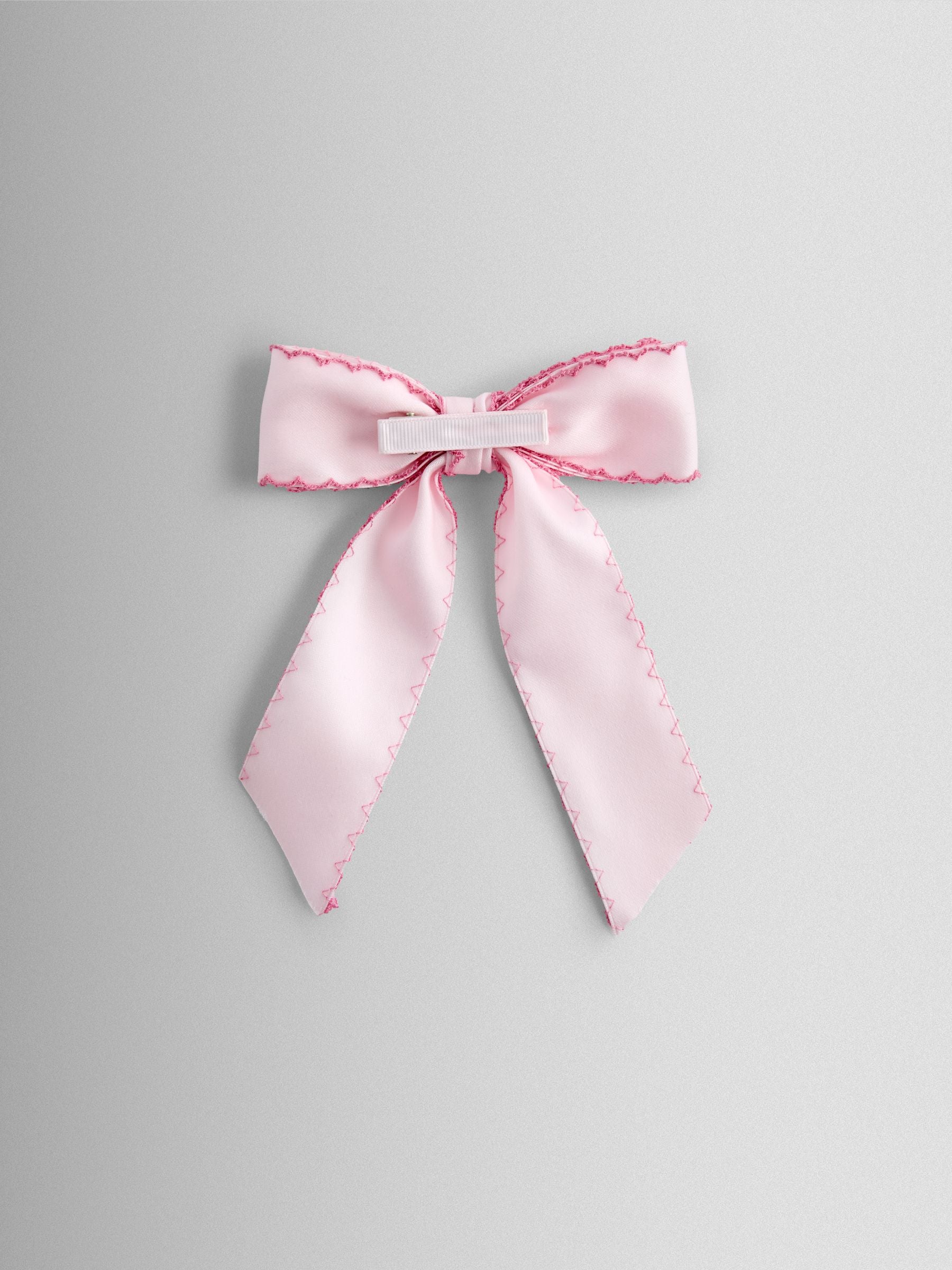 JoJo Maman Bébé bright pink large bow clip, imported from the UK