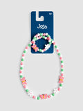 JoJo Maman Bébé light pink butterfly necklace set, UK version