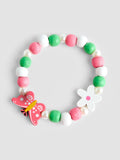 JoJo Maman Bébé light pink butterfly necklace set, UK version