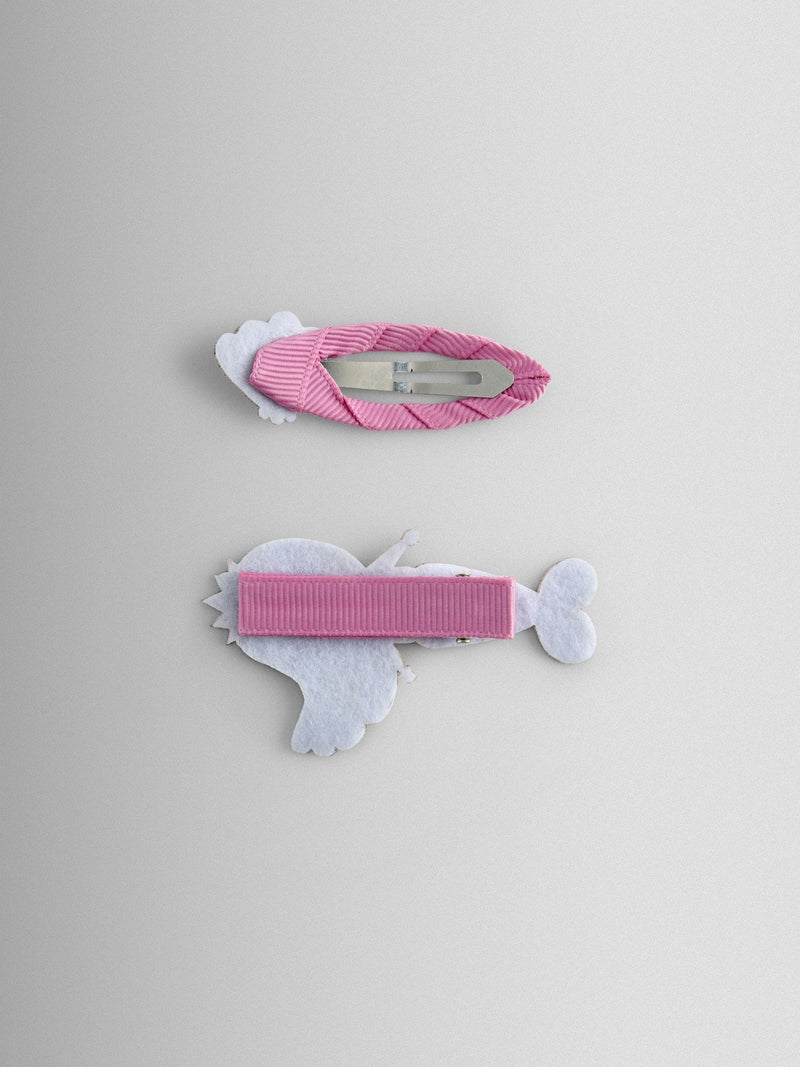 JoJo Maman Bébé mermaid hair clips 2-pack - British product