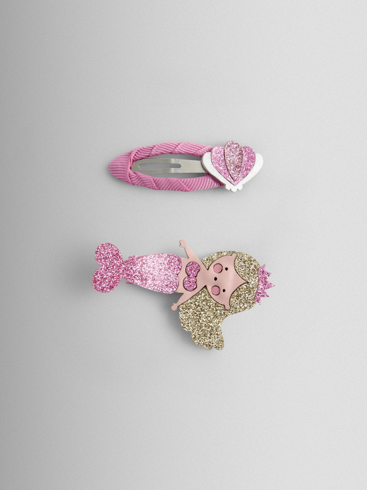 JoJo Maman Bébé mermaid hair clips 2-pack - British product