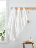 Bianca White Soft Zero Twist Turkish Cotton Spa Towel