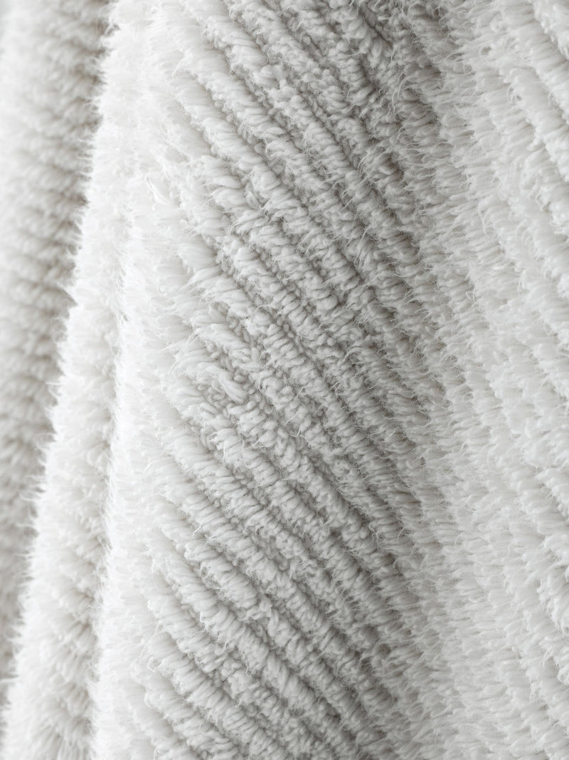 Bianca silver grey zero twist Turkish cotton spa towel (British brand)