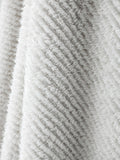Bianca silver grey zero twist Turkish cotton spa towel (British brand)