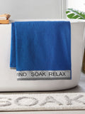 Catherine Lansfield Cobalt Blue Relax and Unwind Towel Collection
