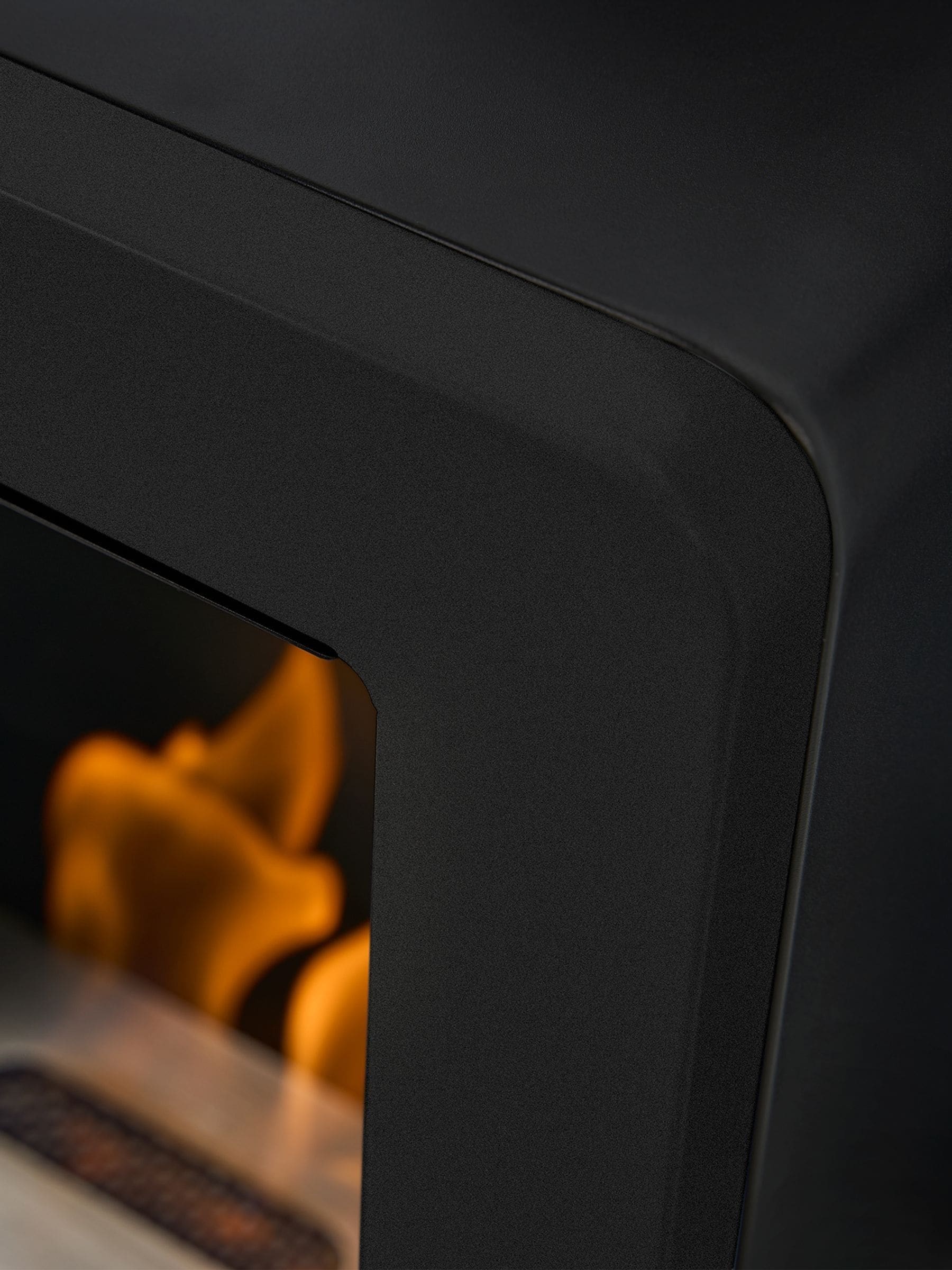 Adam Mira bio ethanol stove black finish - British product
