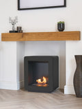 Adam Mira bio ethanol stove black finish - British product