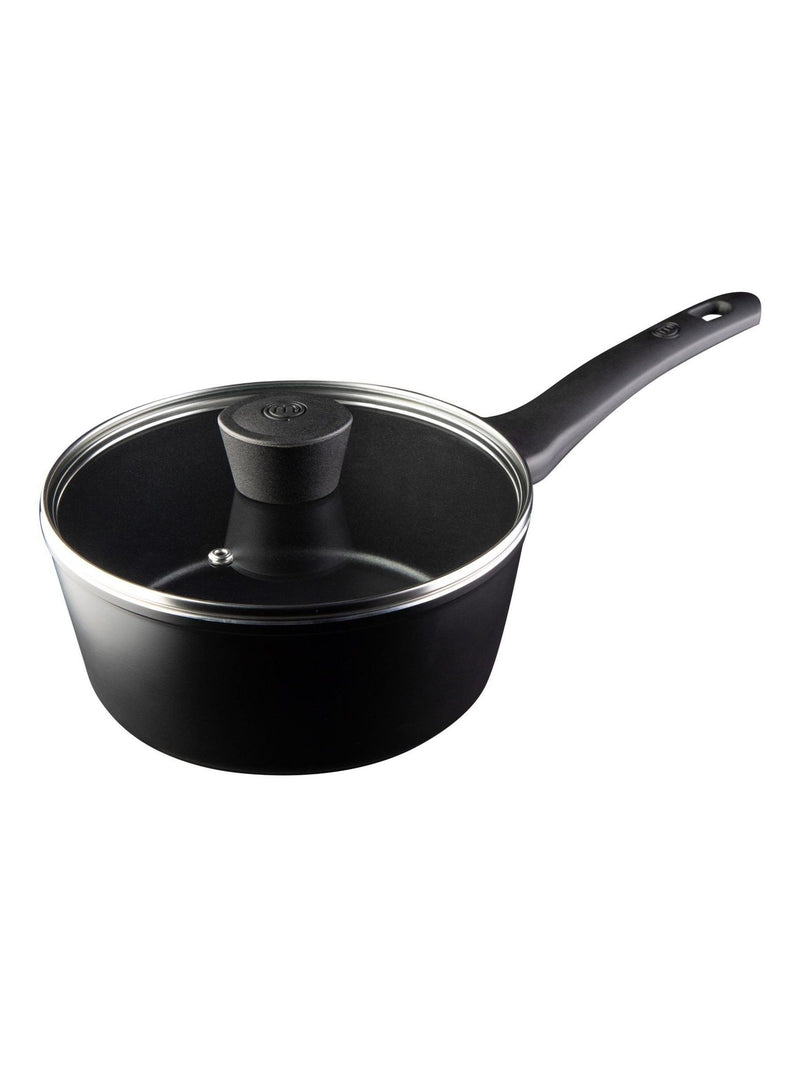 MasterChef black saucepan 18cm, imported from the UK
