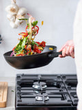 Masterchef black non-stick wok pan 28cm - British product