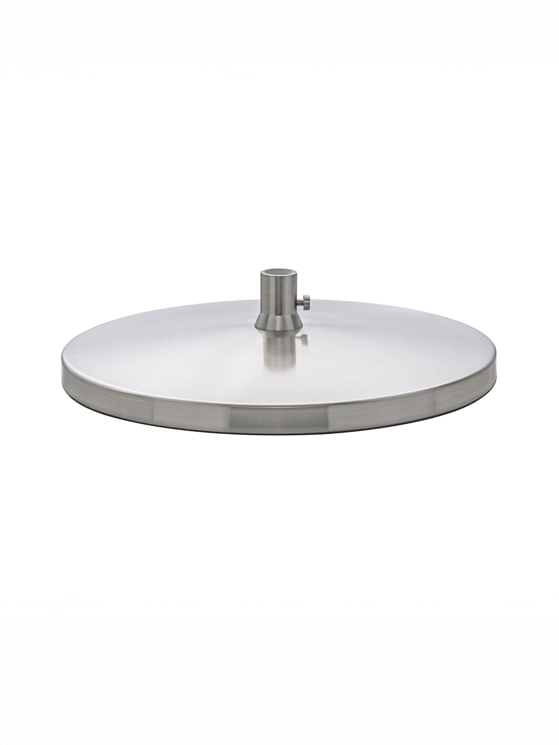 Daylight Company table base brushed steel (British brand)