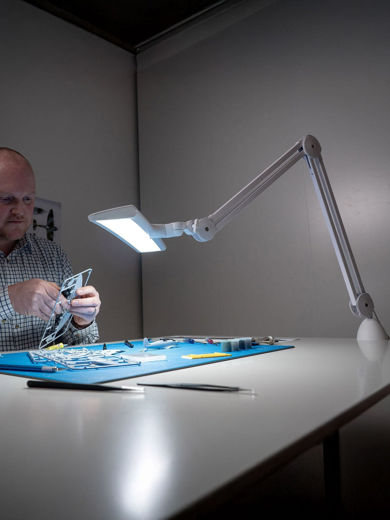 Daylight Company Black Lumi Task Lamp adjustable shade British product