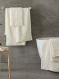 Catherine Lansfield Set of 2 Yellow 100% Cotton Bath Sheet Towels