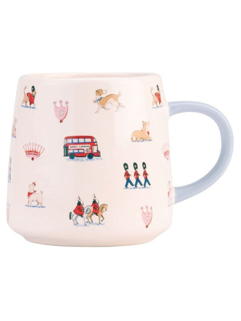Cath Kidston Queenies Billie mug cream London town (British brand)