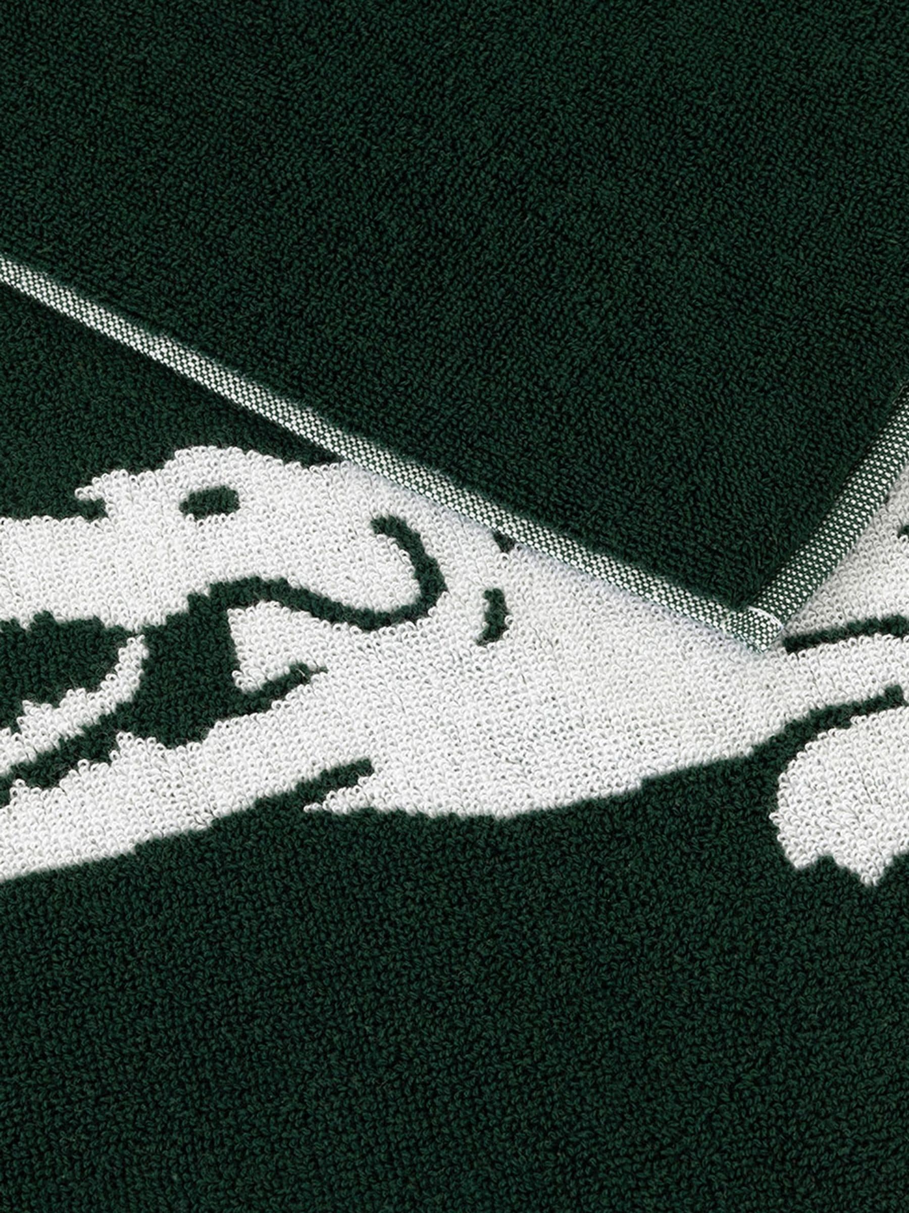 Lacoste Vert Retro beach towel 90x160cm - British product