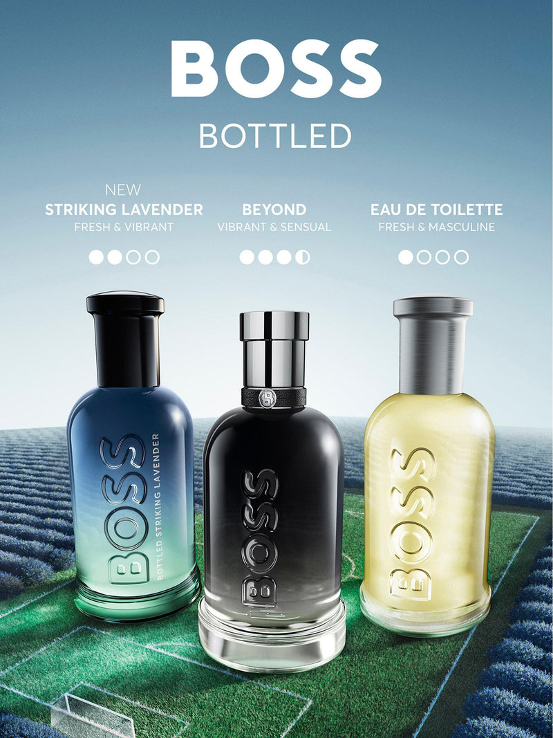 BOSS Striking Lavender eau de parfum 100ml, limited edition (British brand)