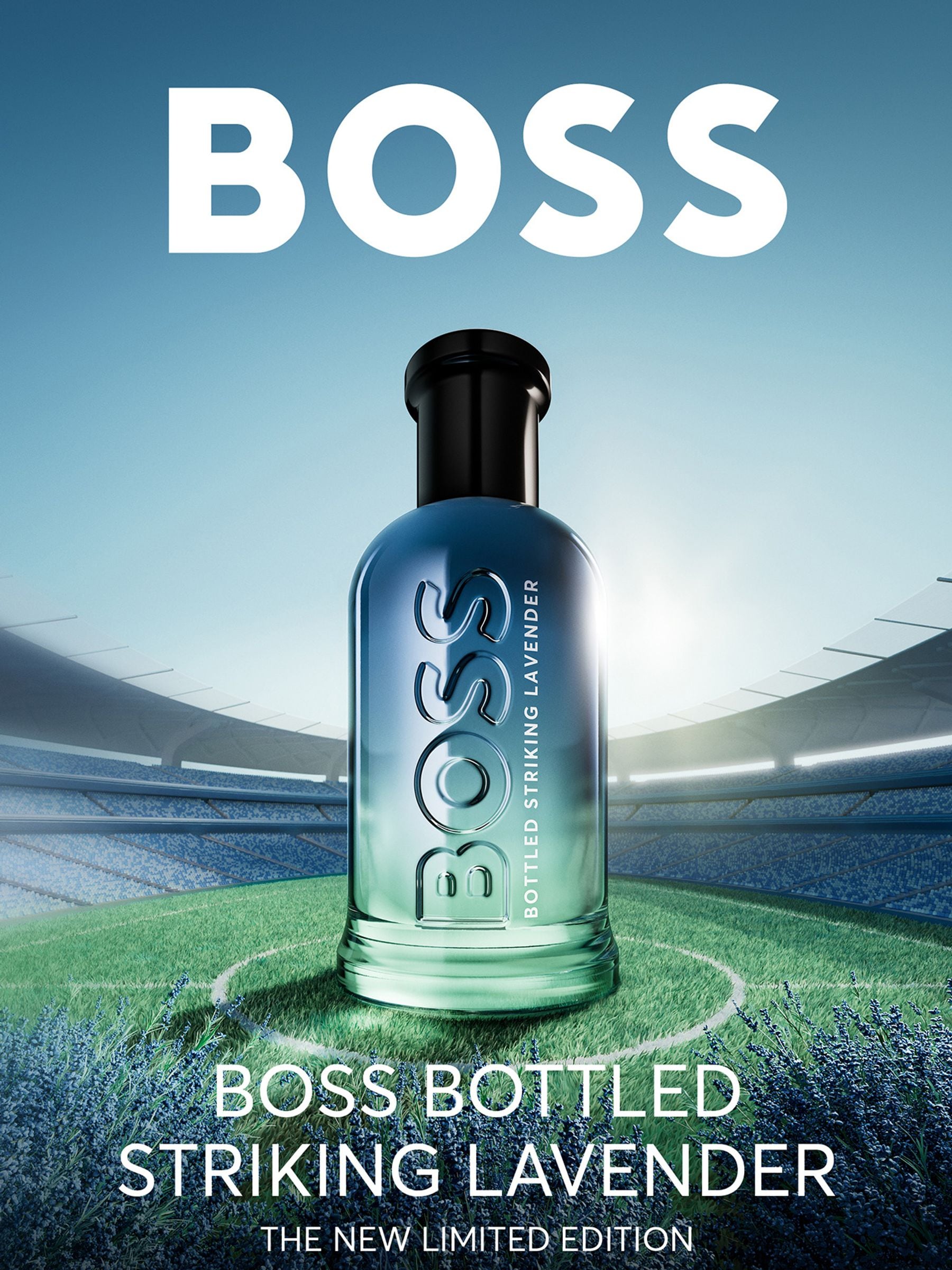 BOSS Striking Lavender eau de parfum 100ml, limited edition (British brand)