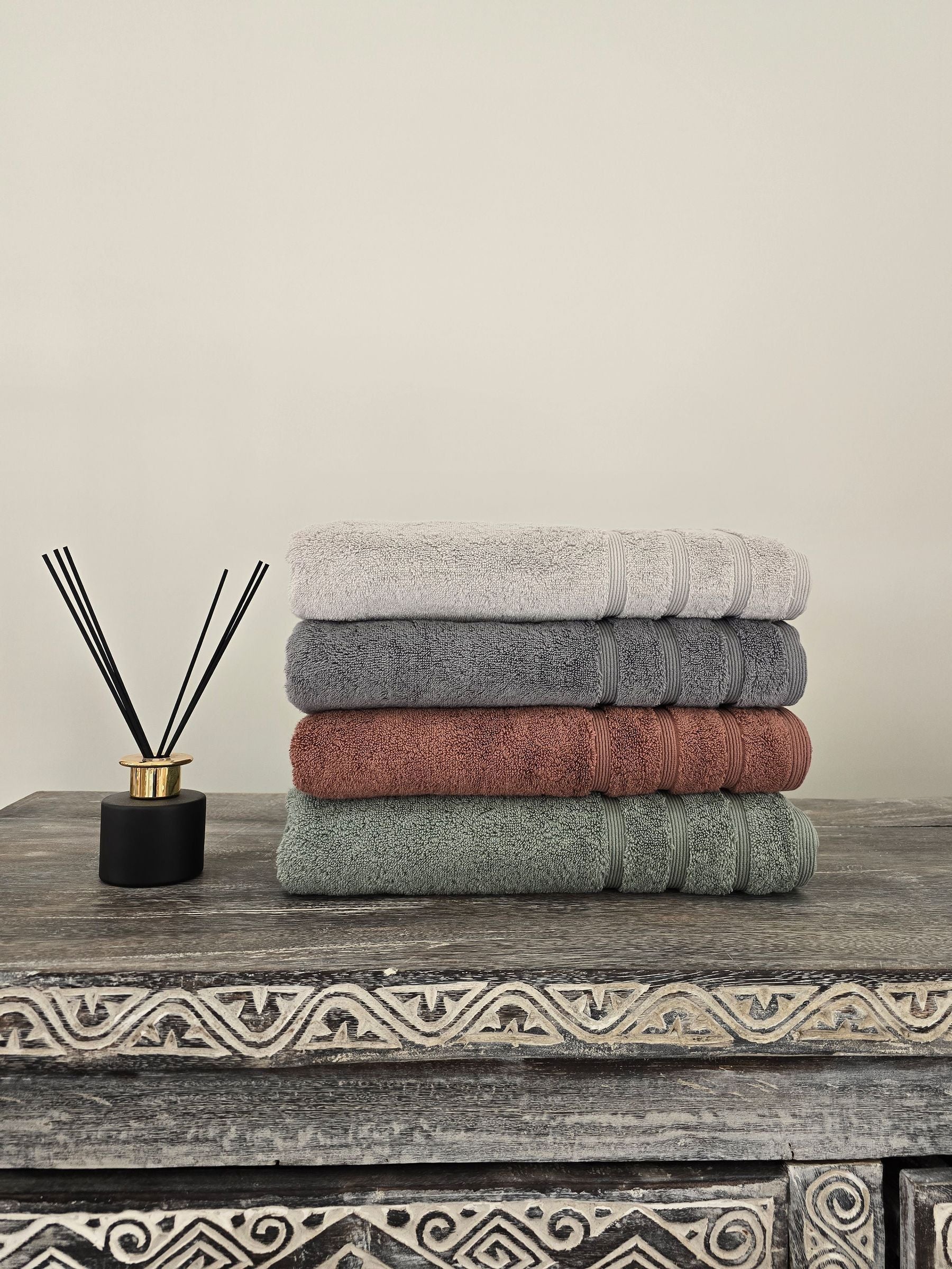 Casa Lusso Opus Turkish cotton luxury towel, imported from the UK