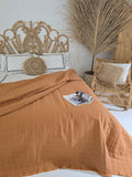 Casa Lusso Aragon Omnia Turkish cotton throw, UK version