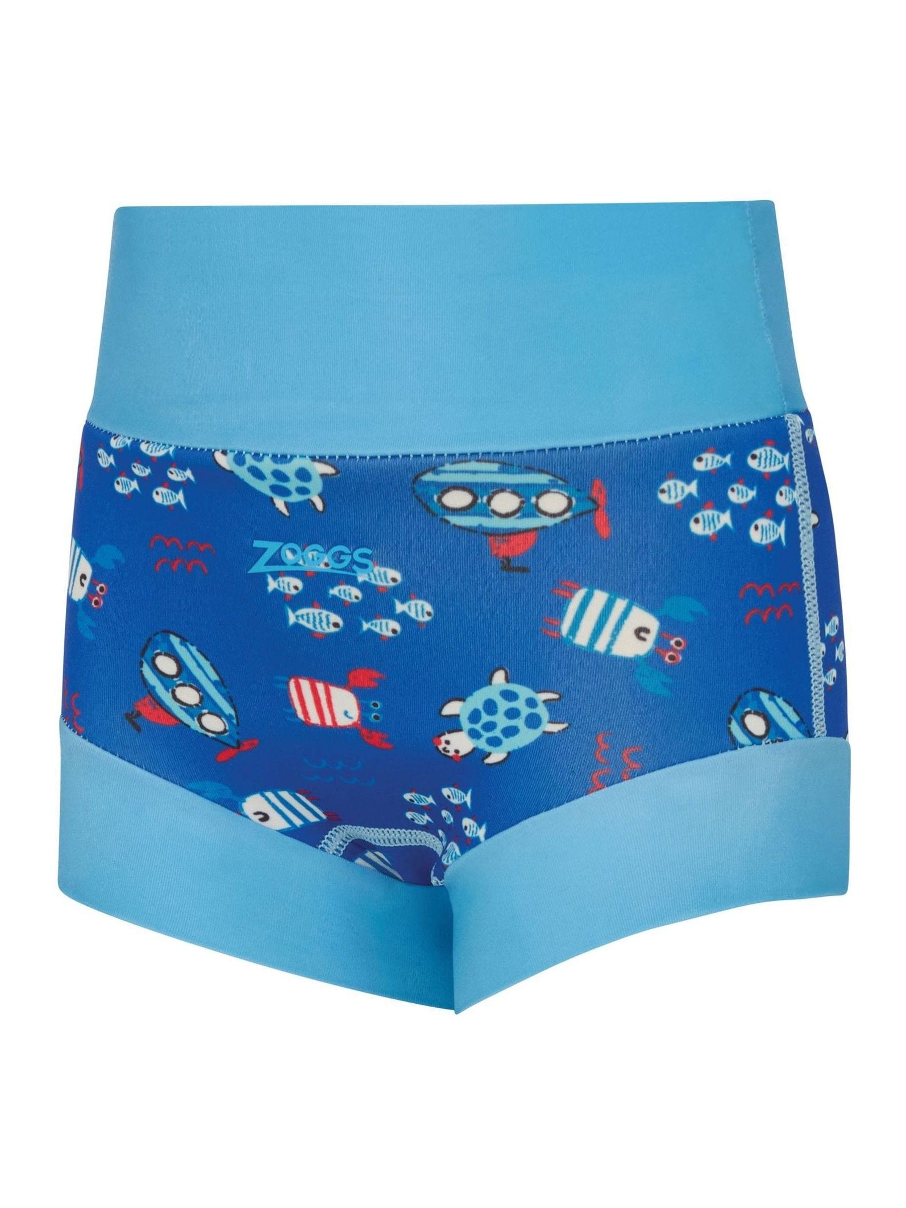 Zoggs blue Comfy Swimsure Nappy baby swimwear - British product