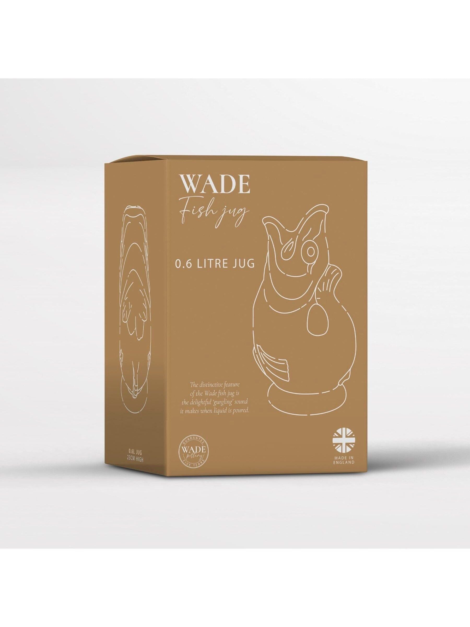 Wade Orange Small Original Gurgle Fish Jug