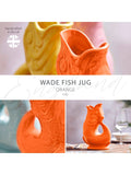 Wade Orange Small Original Gurgle Fish Jug