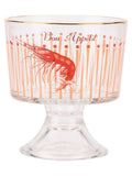 Yvonne Ellen clear glass dessert bowls set of 2, imported from the UK