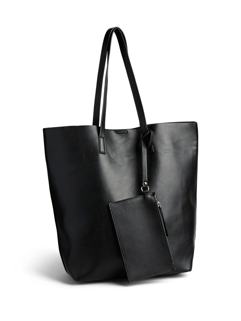 PIECES black shopper bag 44cm (British brand)