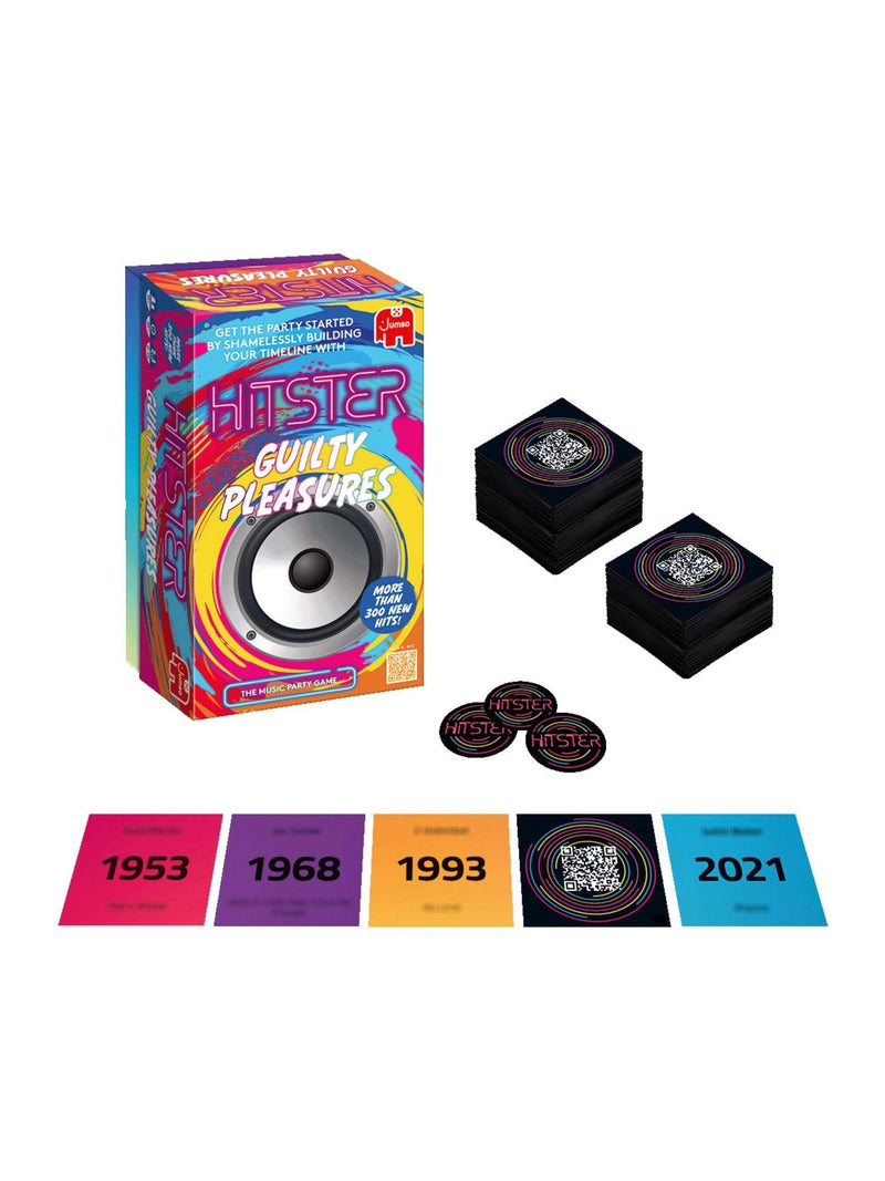 Galt Toys Hitster Guilty Pleasures music game, UK version
