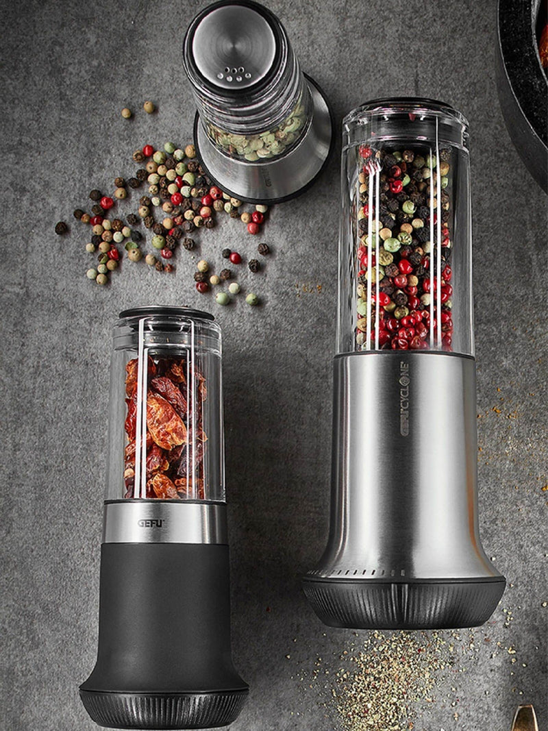 GEFU X-Plosion salt and pepper mill large - British product