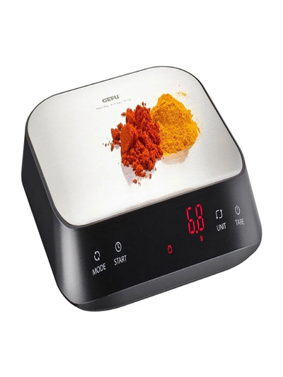 Next GEFU Preziso Precision Kitchen Scale, Black or Silver- Buy online at McGrocer