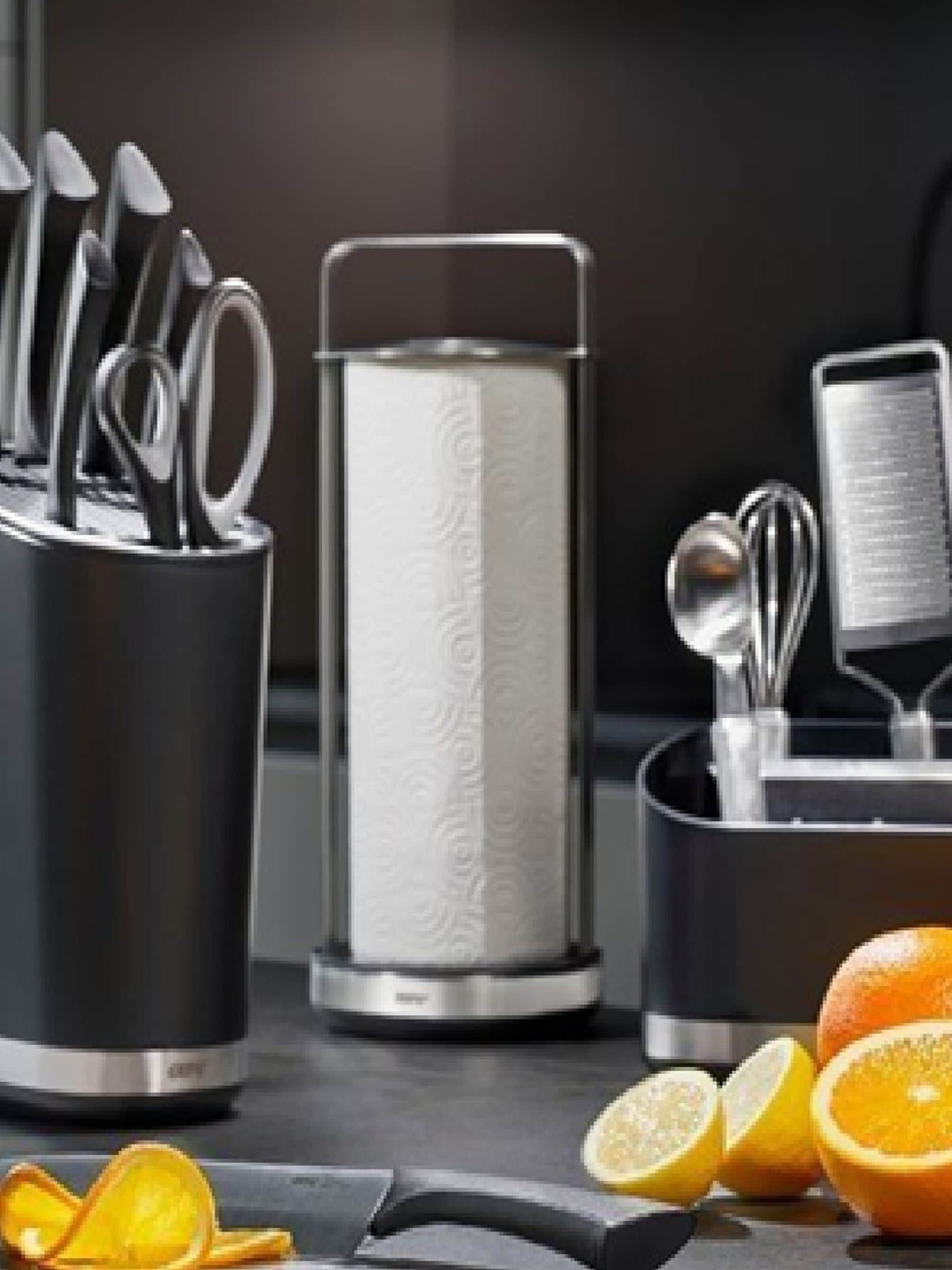 GEFU Smartline kitchen roll holder, imported from the UK